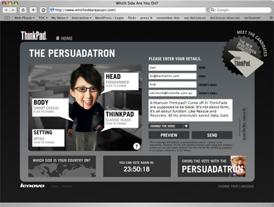 thinkpad persuadetron