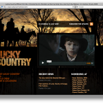 Lucky Country homepage screengrab