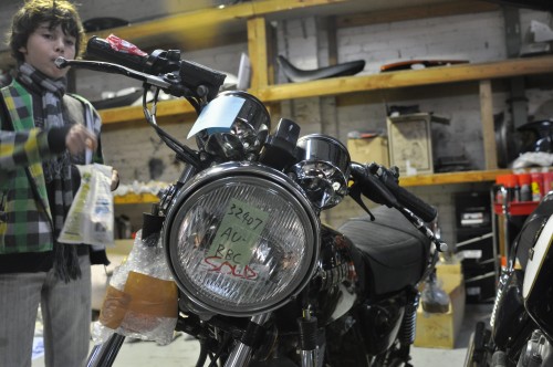 Limited Edition SR500 headlamp 